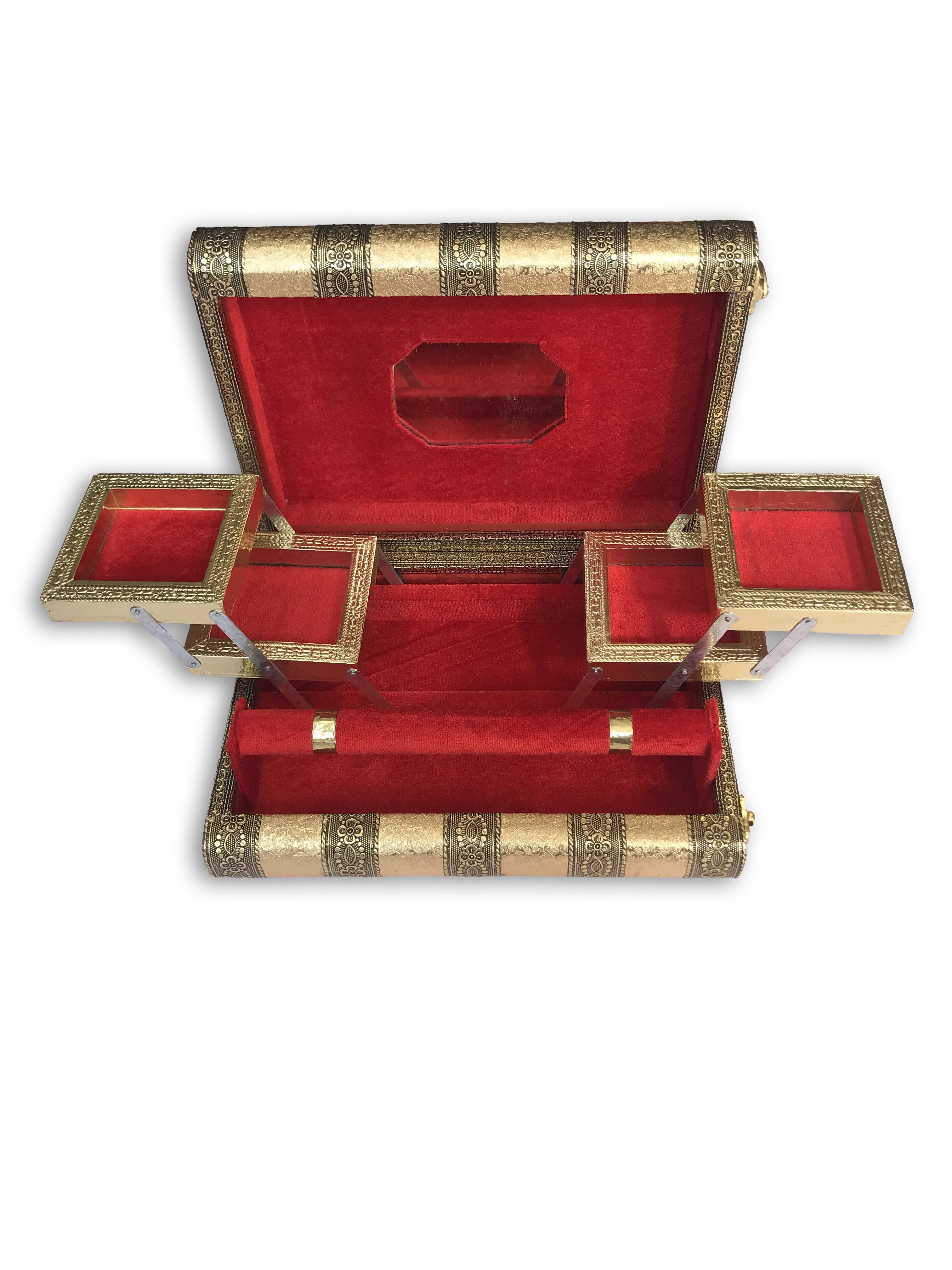 2124 Jewellery Jewel Boxes Storage Box Organizer Gift Box for Women Necklace Earring Set Bangles Churi Gift for Women - SkyShopy 2124 Jewellery Jewel Boxes Storage Box Organizer Gift Box for Women Necklace Earring Set Bangles Churi Gift for Women - SkyShopy